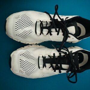 On cloud athletic shoes